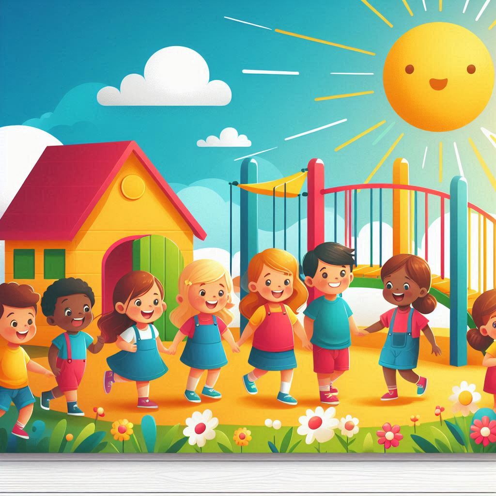 About us banner for a child care center